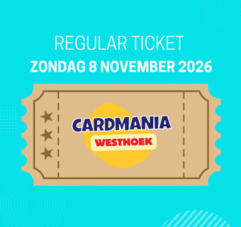 Regular Ticket CardMania Westhoek - 8 November 2026