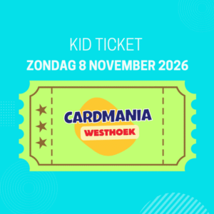 Kid Ticket CardMania Westhoek - 8 November 2026