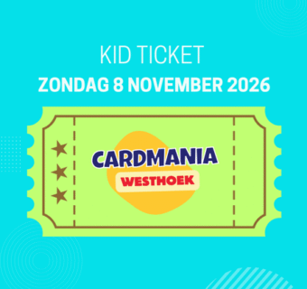 Kid Ticket CardMania Westhoek - 8 November 2026