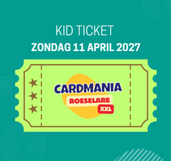Kid Ticket CardMania Roeselare - 11 April 2027
