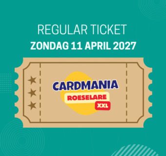 Regular Ticket CardMania Roeselare - 11 April 2027