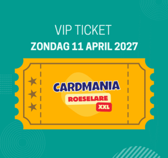 VIP Ticket CardMania Roeselare - 11 April 2027
